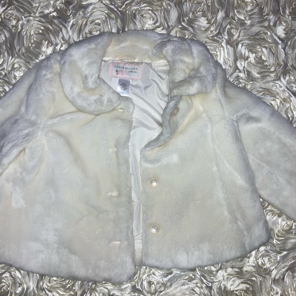 Janie and jack girls coat jacket size 6